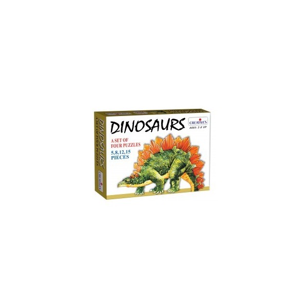 Dinosaurs Puzzle - 4 puzzles
