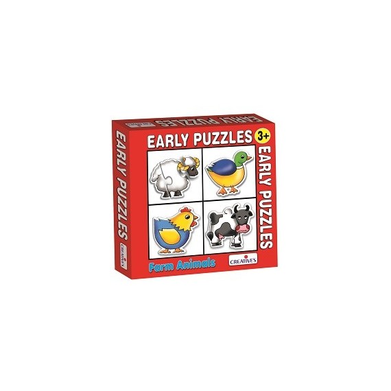 Early Puzzles - Farm Animals