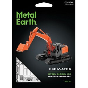 Metal Earth - Construction - Excavator