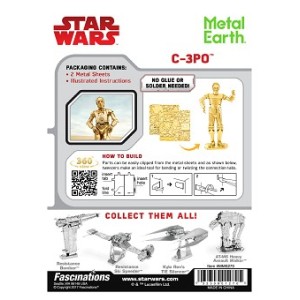 Metal Earth - Star Wars - C-3PO Gold