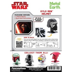 Metal Earth - Star Wars - Helmet - Kylo Ren
