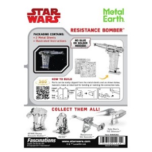 Metal Earth - Star Wars - Resistance Bomber