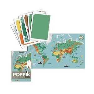 Creative Stickers - World Map (1600)