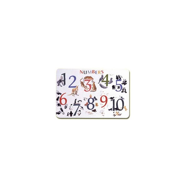 Numbers with Animals Placemat