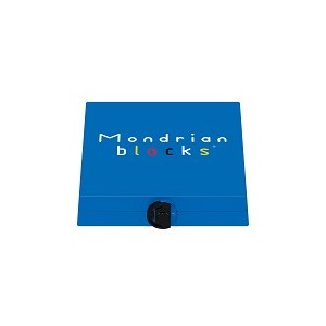 Mondrian Blocks - Blue
