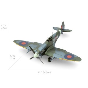 Metal Earth - Supermarine Spitfire Coloured Version